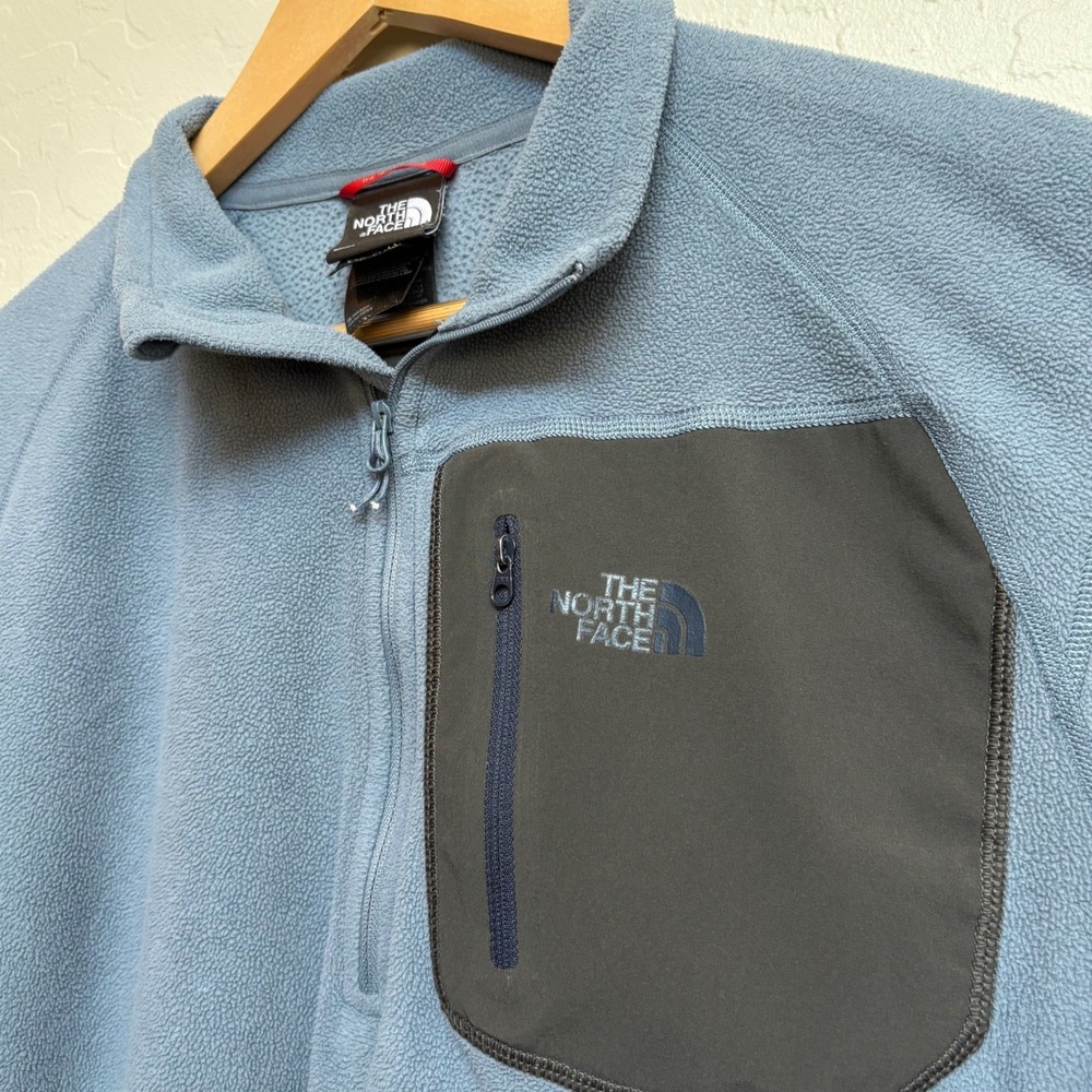 The‎ North Face Fleece Pullover Yumiori Quarter Zip Pocket Outdoor Activewear M